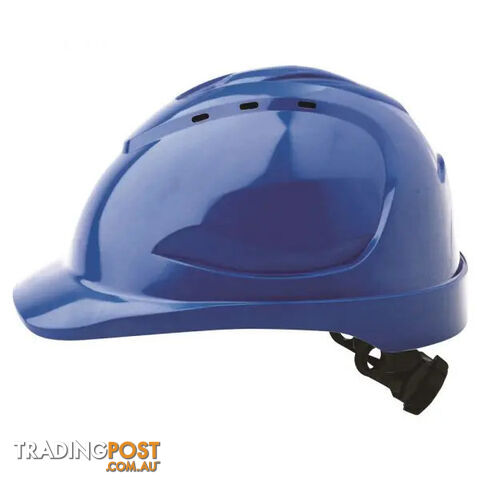 Hard Hat Vented Ratchet Harness V9 Blue Pro Choice HHV9R-B