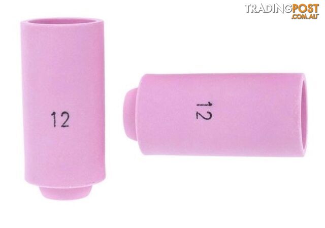 Collet Body Alumina Cup Size 12 (19.0mm) Suits 17/18/26 Torch 10N44 Each