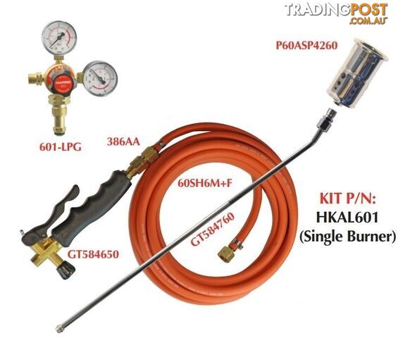 LPG Heating Kit Harris Scorcher HK Air/LPG Single Burner HKAL601 - photo 1 of 1
