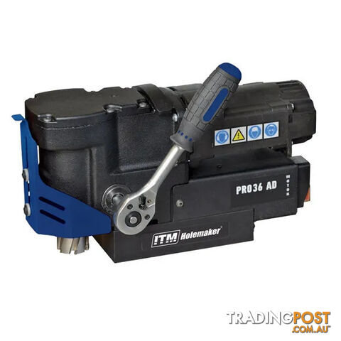 Magnetic Base Angle Drill 240V Holemaker HMPRO36AD