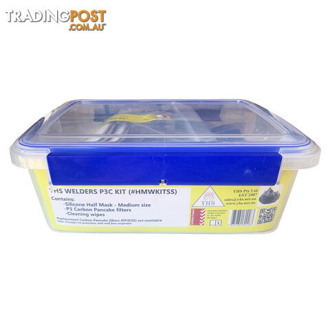 Welding Respirator Kit Silicon Half Mask P2 Medium HMWKITSS