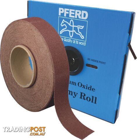 Abrasive Handy Roll 50mm x 50m 180g Pferd 47300055