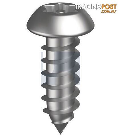 304 Stainless Finish Self-Tapping Security Button Post Torx Hobson