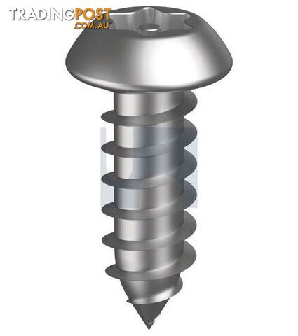 304 Stainless Finish Self-Tapping Security Button Post Torx Hobson