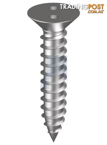 304 Stainless Finish Self-Tapper Countersunk Eye Drive Security Hobson