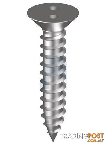 304 Stainless Finish Self-Tapper Countersunk Eye Drive Security Hobson