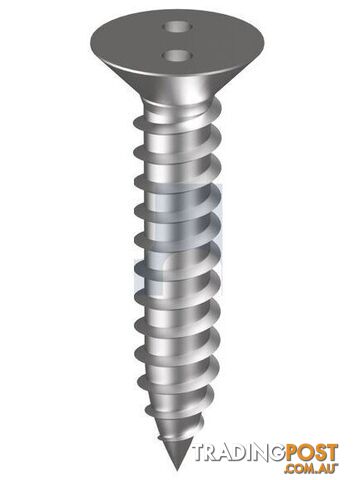 304 Stainless Finish Self-Tapper Countersunk Eye Drive Security Hobson