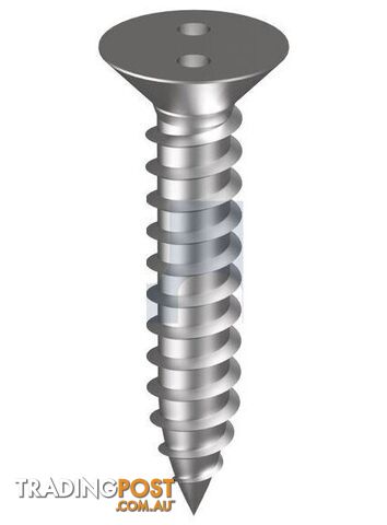 304 Stainless Finish Self-Tapper Countersunk Eye Drive Security Hobson