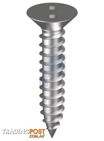 304 Stainless Finish Self-Tapper Countersunk Eye Drive Security Hobson