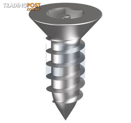 304 Stainless Finish Self-Tapping Socket Countersunk Post Hex Security Hobson