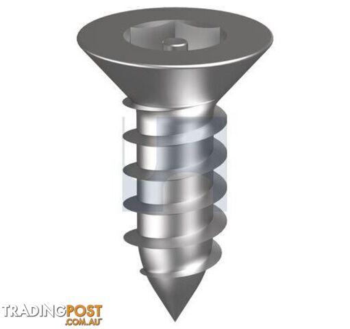 304 Stainless Finish Self-Tapping Socket Countersunk Post Hex Security Hobson