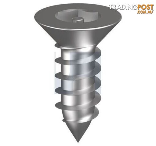304 Stainless Finish Self-Tapping Socket Countersunk Post Hex Security Hobson