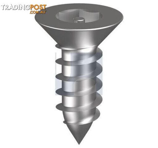 304 Stainless Finish Self-Tapping Socket Countersunk Post Hex Security Hobson