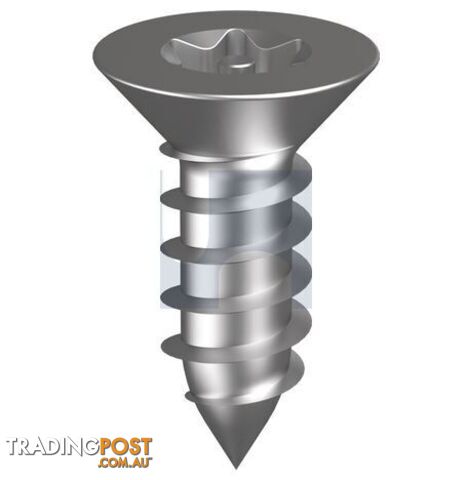 304 Stainless Finish Self-Tapping Socket Countersunk Post Torx Security Hobson