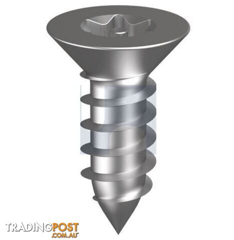 304 Stainless Finish Self-Tapping Socket Countersunk Post Torx Security Hobson