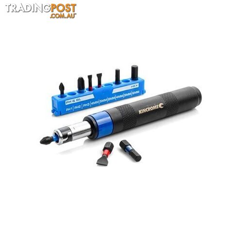 Micro Impact Driver Set 1/4" Drive 10 Piece Kincrome ID3300
