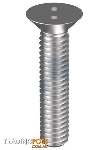 304 Stainless Finish Metal Thread Countersunk Eye Drive Security Hobson