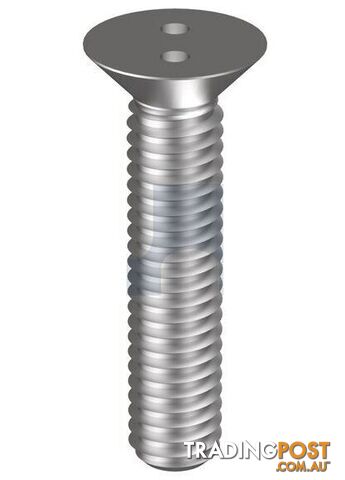 304 Stainless Finish Metal Thread Countersunk Eye Drive Security Hobson