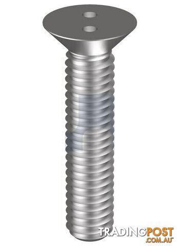 304 Stainless Finish Metal Thread Countersunk Eye Drive Security Hobson