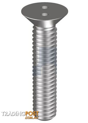 304 Stainless Finish Metal Thread Countersunk Eye Drive Security Hobson