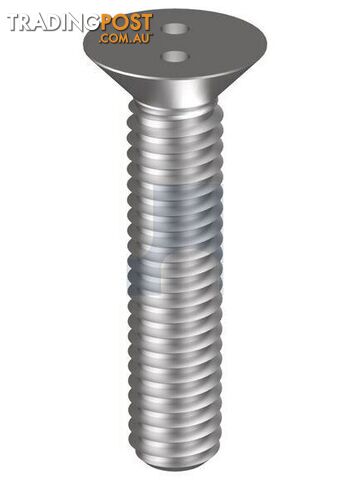 304 Stainless Finish Metal Thread Countersunk Eye Drive Security Hobson