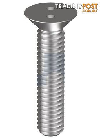 304 Stainless Finish Metal Thread Countersunk Eye Drive Security Hobson