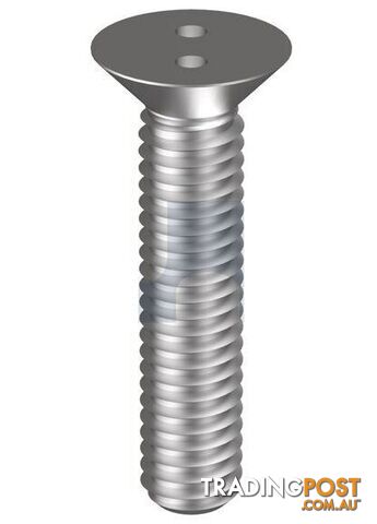 304 Stainless Finish Metal Thread Countersunk Eye Drive Security Hobson