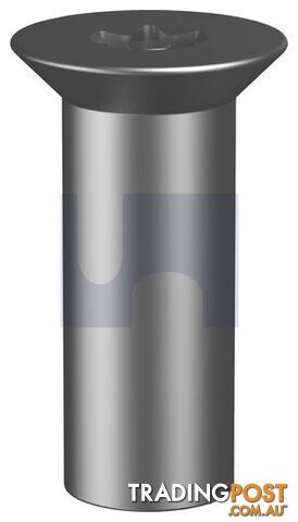 316 Stainless Finish Barrel Nut Countersunk Post Torx Metric Hobson