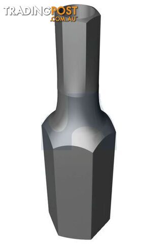 Plain Finish Security Socket bit Post Hex Hobson