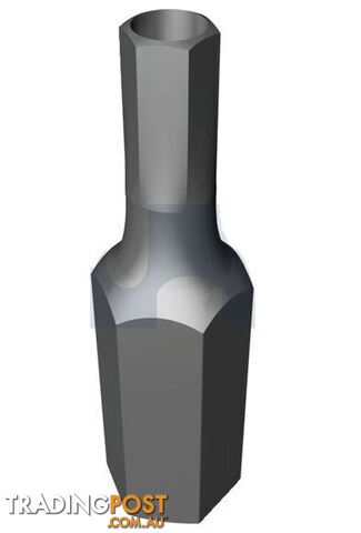 Plain Finish Security Socket Bit Post Hex Metric Hobson