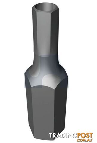 Plain Finish Security Socket Bit Post Hex Metric Hobson