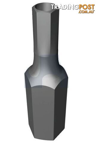 Plain Finish Security Socket Bit Post Hex Metric Hobson