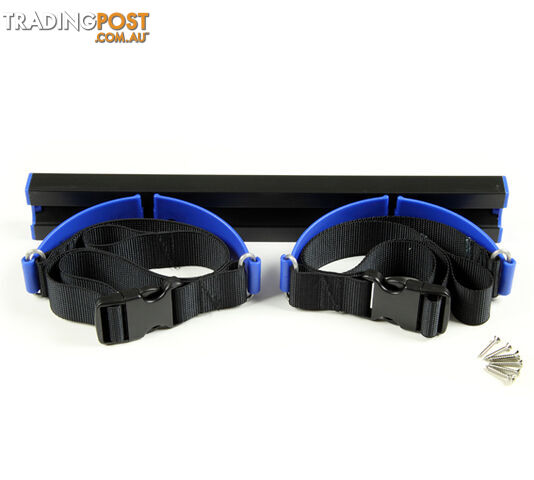 Gas Bottle Holder Restraint 400mm Track + 2 Pairs Curved Brackets x 900 mm Strap...