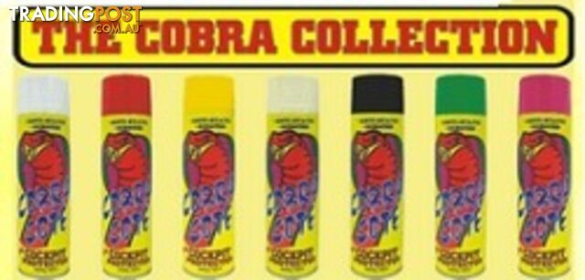 Cobra Cologne 125g Aerosol Vanilla M606 Box of 12