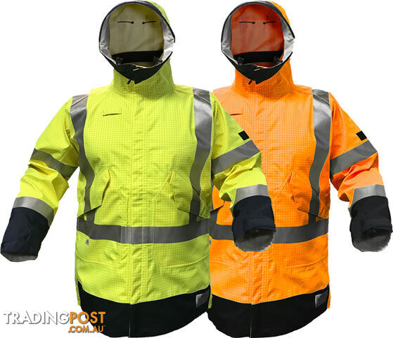 HI Vis Flame Retardant & Anti-static Parka BW2100T8