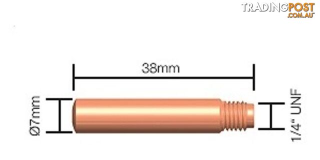 15H-40 Contact Tip Heavy Duty TWECO STYLE 5