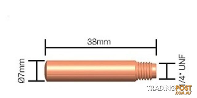 15H-40 Contact Tip Heavy Duty TWECO STYLE 5