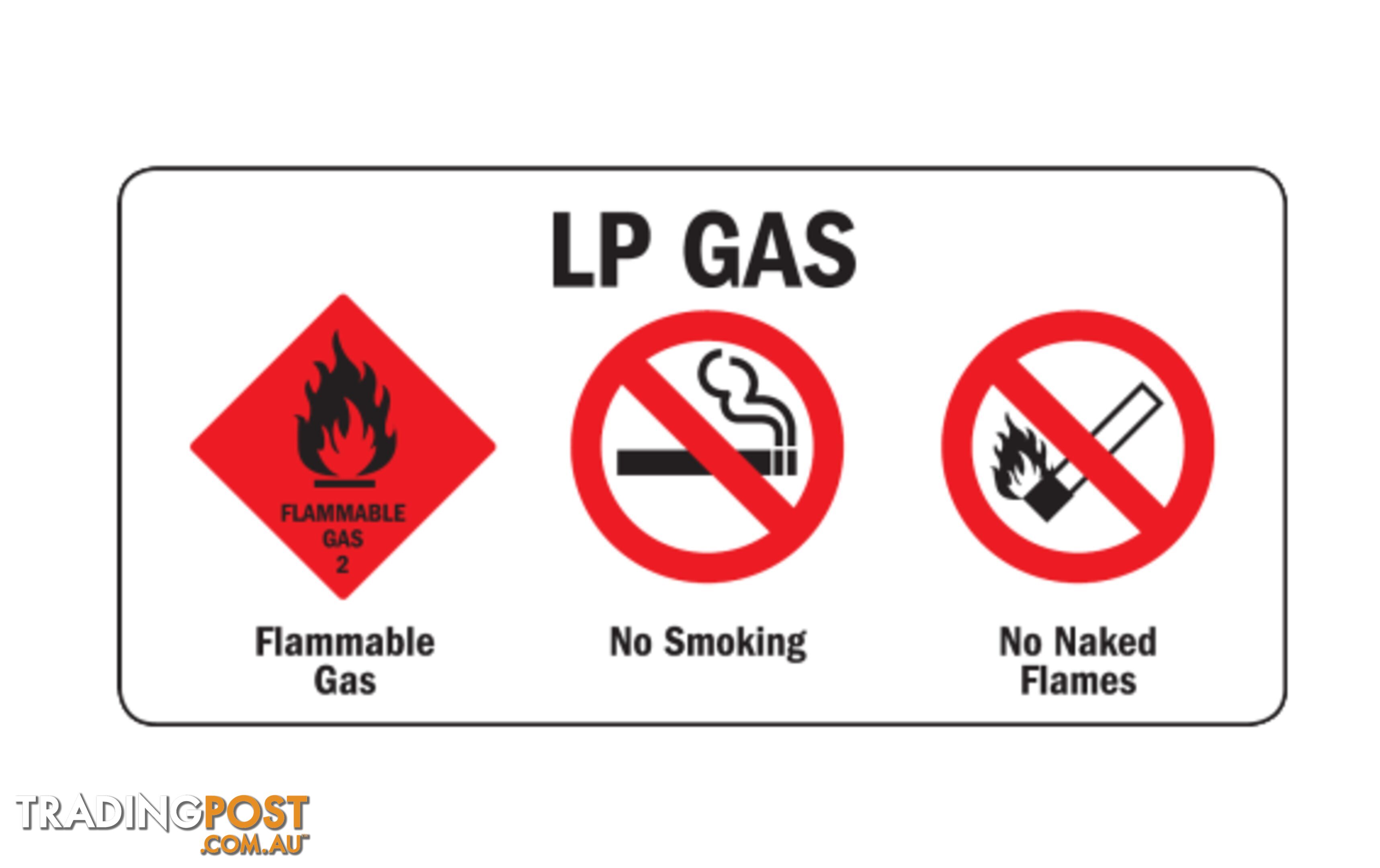 Label LpG For Manifold & Outlets (1 Pack = 100 Labels) Tesuco W-MANLAB-07