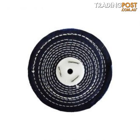 Stitched Rag Buff 150mm x 100 Fold Polishing Wheel Josco JST150100