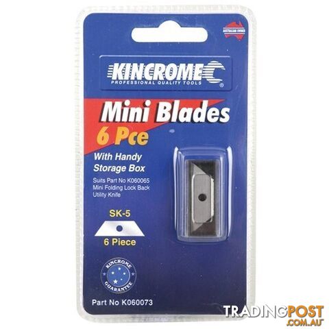 Mini Blades 6 Piece Kincrome K060073