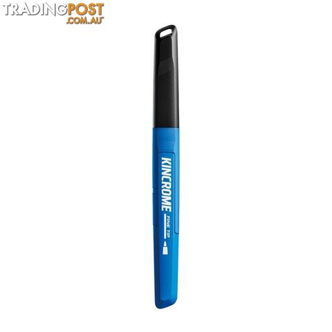 Permanent Marker Fine Tip Black Kincrome K11751 Each