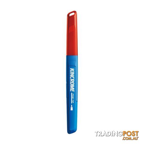 Permanent Marker Fine Tip Red Kincrome K11752