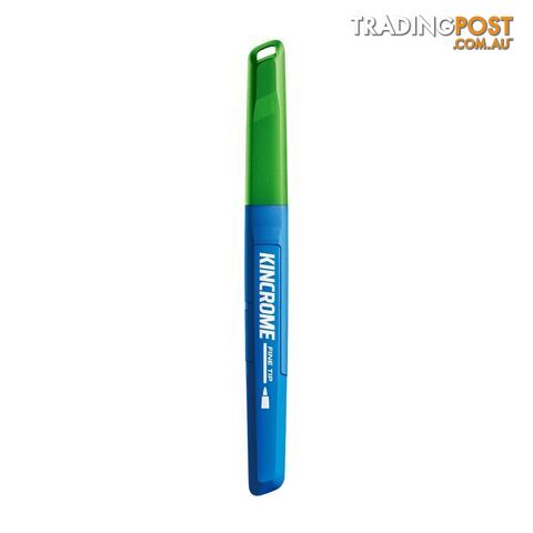 Permanent Marker Fine Tip Green Kincrome K11754