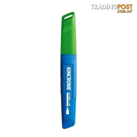 Permanent Marker Chisel Tip Green Kincrome K11759 Each