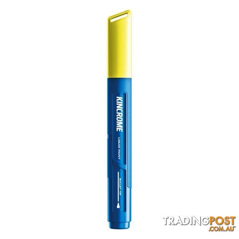 Paint Marker Bullet Point Yellow Kincrome K11766 Each