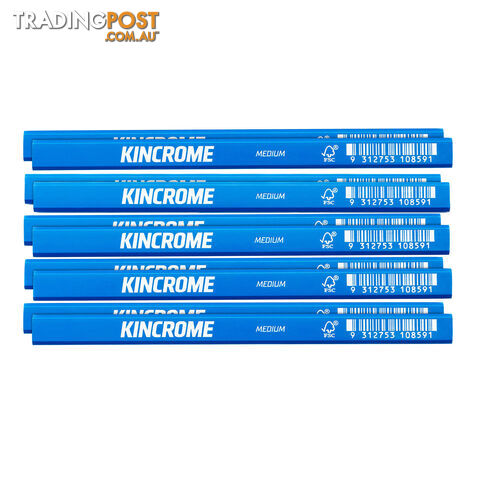 Carpenters Pencil Medium 10 Piece Kincrome K11777