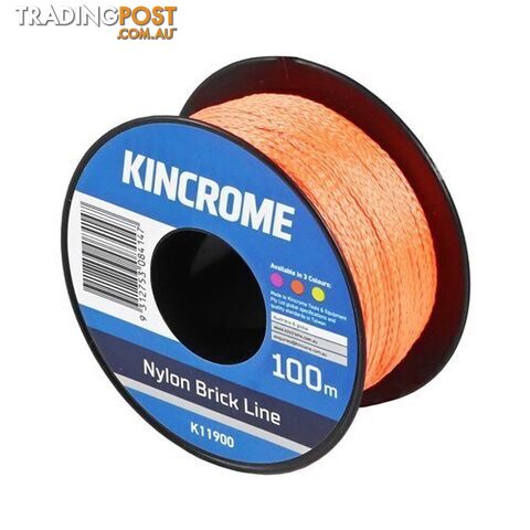 Nylon Brick Line 100M Kincrome K11900