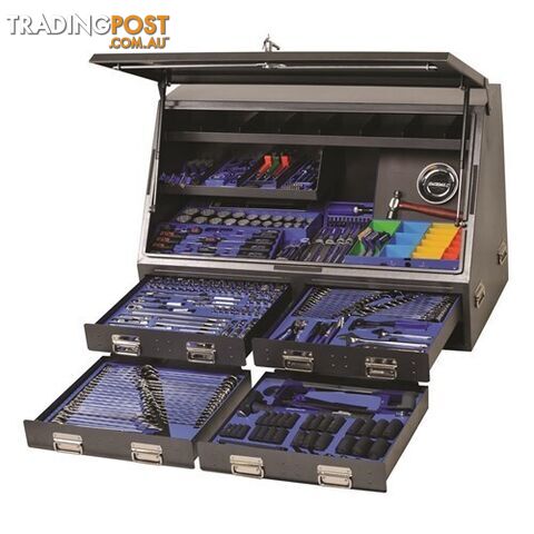 Upright Truck Box Tool Kit 386 Piece 1/4, 3/8, 1/2 & 3/4" Drive Kincorme K1257