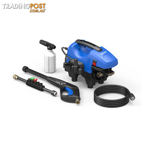2100W Compact Electric High-Pressure Washer - 2400psi - 7.2L/min - 8m Hose...