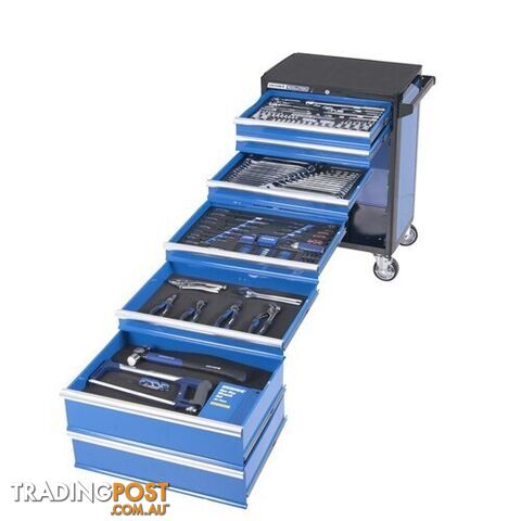 Evolution Tool Trolley 232 Piece 5 Drawer 1/4", 3/8" and 1/2" Drive Kincrome...